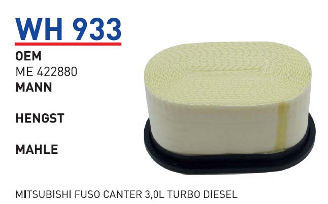 MITSUBISHI FUSO CANTER 3,0L TURBO DIZEL [WH933]