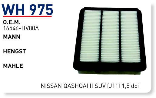 NISSAN QASHQAI II SUV (J11) 1,5 dci [WH975]