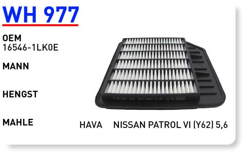 NISSAN PATROL VI (Y62) 5,6 [WH977]