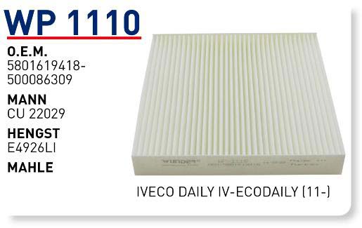 IVECO DAILY IV -ECODAILY (11-) [WP1110]