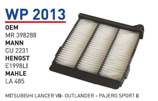 MiTSUBiSHi LANCER VII- OUTLANDER - PAJERO SPORT II [WP2013]