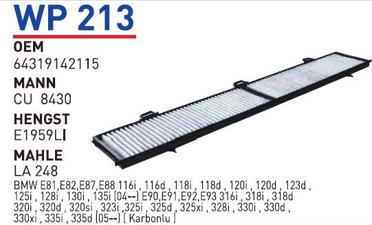 BMW 1 SERIE - 3 SERIE E90 ,X1 E84- [WP213]
