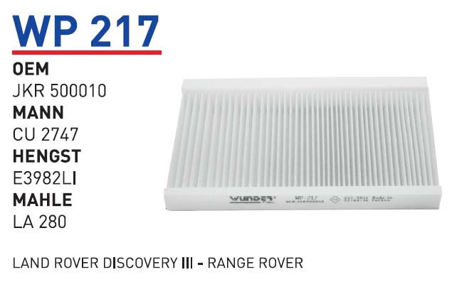 LAND ROVER DiSCOVERY III - RANGE ROVER [WP217]