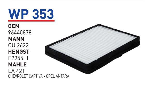 CHEVROLET CAPTiVA - OPEL ANTARA [WP353]