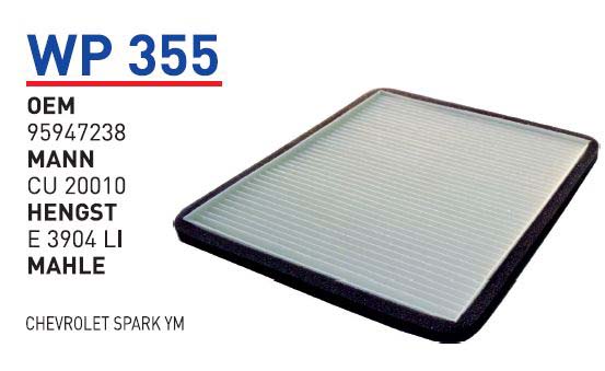 CHEVROLET SPARK 1,0 - 1,2 [WP355]