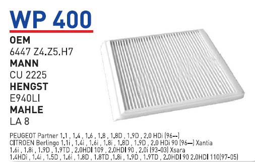 PEUGEOT PARTNER E.M [WP400]