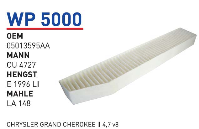 CHRYSLER GRAND CHEROKEE II 4,7 v8 [WP5000]