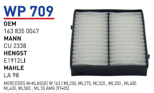 MERCEDES 163 KASA ML 320 - ML 230 - ML 430 [WP709]
