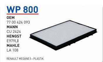 RENAULT MEGANE I - PLASTiK [WP800]