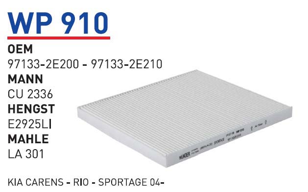KiA CARENS - RIO - SPORTAGE 04- [WP910]