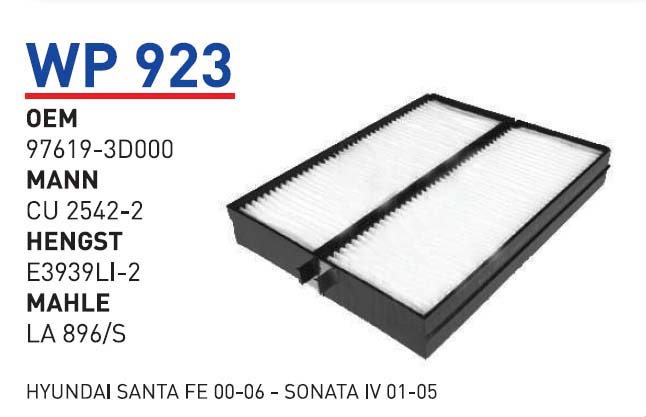 HYUNDAi SANTA FE 00-06 - SONATA IV 01-05 [WP923]