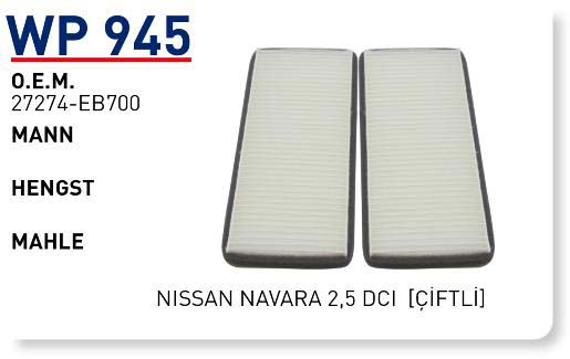 NISSAN NAVARA 2,5 DCI [ÇIFTLI] [WP945]