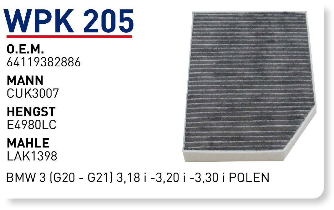 BMW 3 (G20 - G21) 3,18 i -3,20 i -3,30 i [WPK205]
