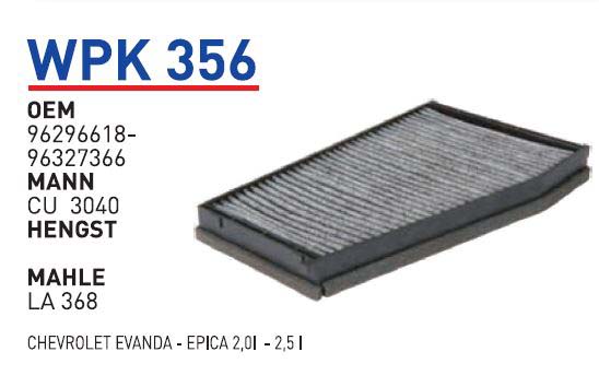 CHEVROLET EVANDA - EPICA 2,0 I - 2,5 I [WPK356]