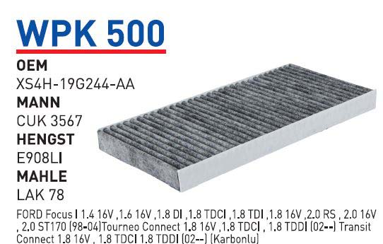 FORD FOCUS 98 - CONNECT [WPK500]