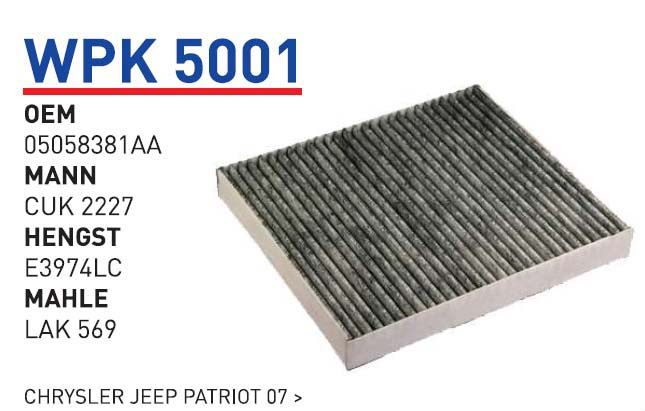 CHRYSLER JEEP PATRIOT 07 > [WPK5001]