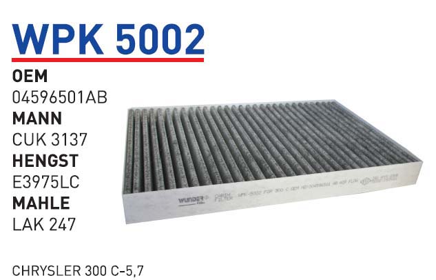 CHRYSLER 300 C-5,7 [WPK5002]