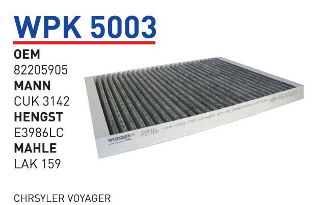 CHRSYLER VOYAGER [WPK5003]