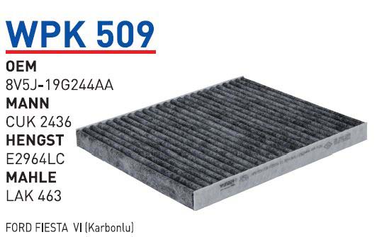 FORD FIESTA VI-VII - B-MAX 1,5-1,6 TDCI [WPK509]