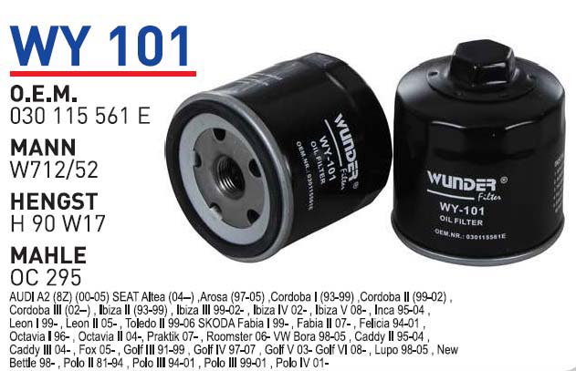 VOLKSWAGEN POLO-FABIA-IBIZA-VENTO-LUPO -AUDI A2 [WY101]