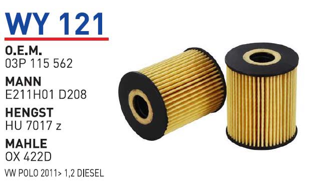 VOLKSWAGEN POLO 2011> 1,2 DIZEL [WY121]