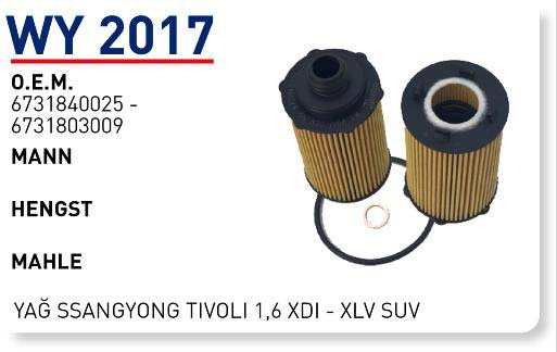 SSANGYONG TIVOLI 1,6 XDI - XLV SUV [WY2017]