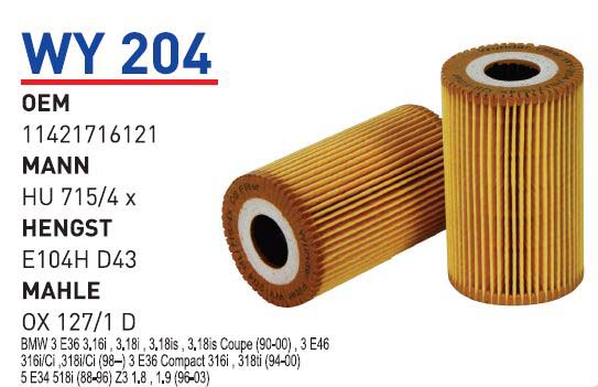 BMW E36 (93) - E46 (98) - Z3 (98) M43 [WY204]