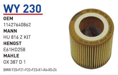 BMW F20-F21-F22-F23-X1-X4-X5-Z4 [WY230]