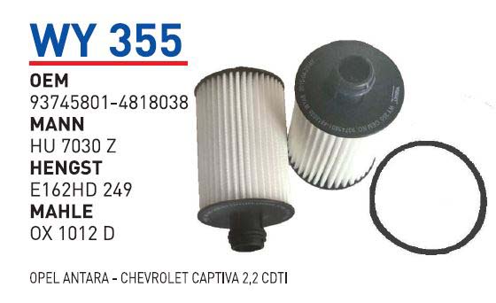 OPEL ANTARA - CHEVROLET CAPTIVA 2,2 CDTI [WY355]