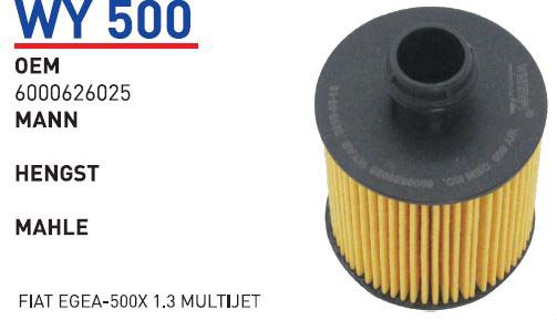 FIAT EGEA - 500 X - DOBLO 1,3 MULTIJET [WY500]