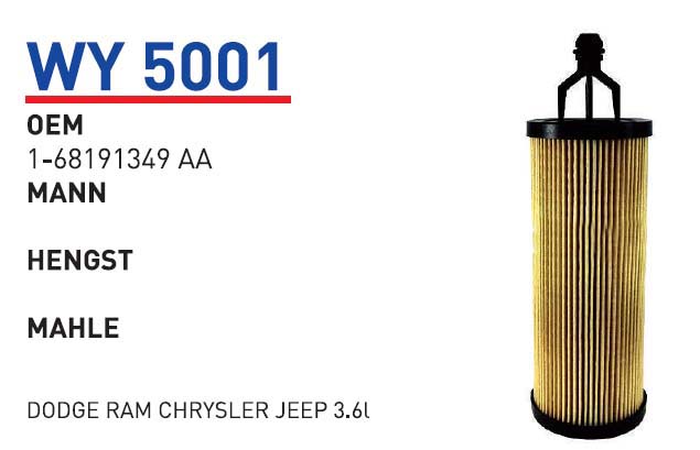 Dodge Ram Chrysler Jeep 3.6l [WY5001]