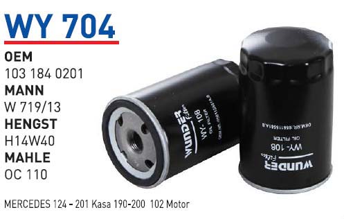 MERCEDES 124 - 201 KASA 190 - 200 102 MOTOR [WY704]