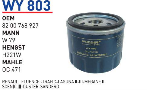 REN. FLUENCE -TRAFIC-LAGUNA II-III-MEGANE III-SCENIC III-DUSTER-SANDERO [WY803]