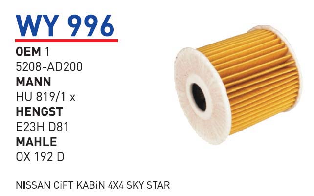 NiSSAN ÇiFT KABiN 4X4 SKY STAR [WY996]